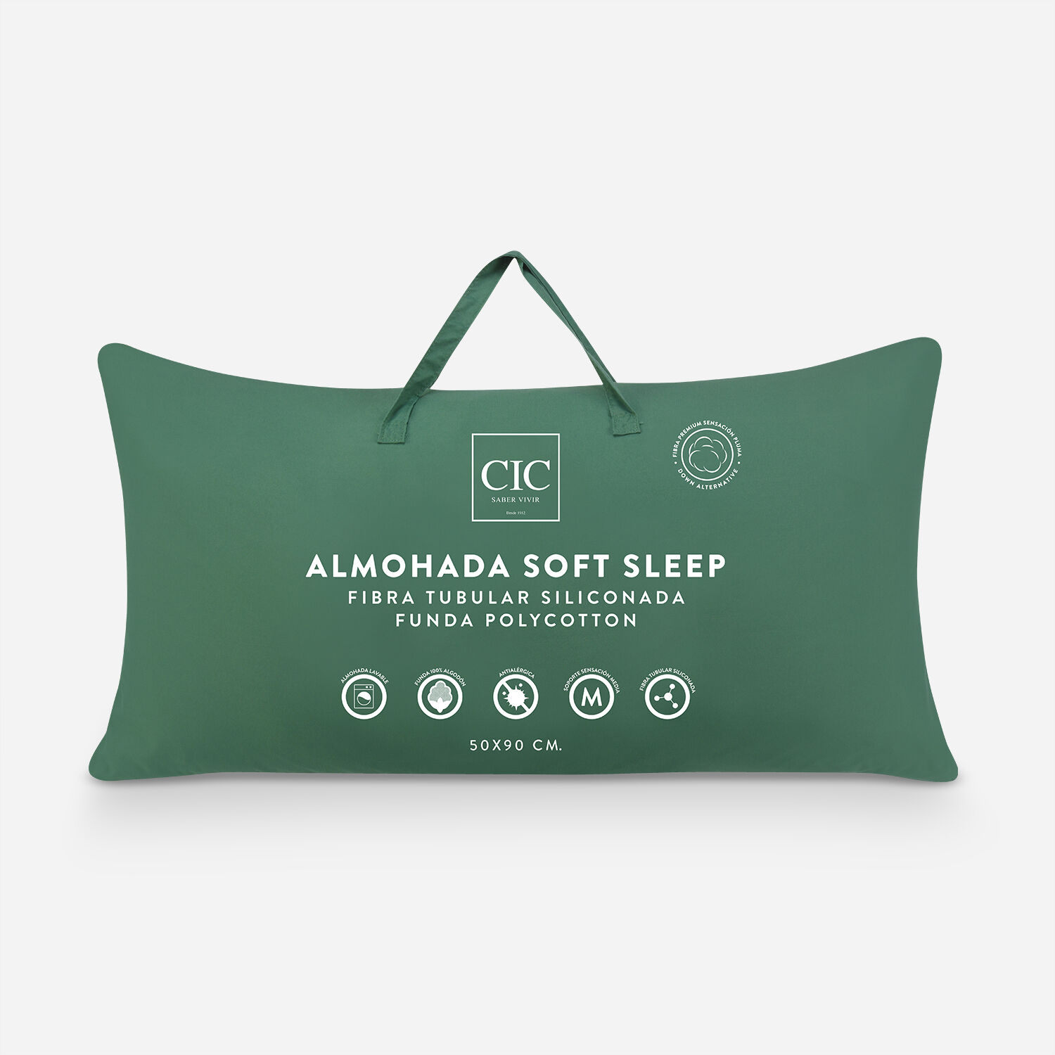 Almohada cannon down alternative discount 50x90