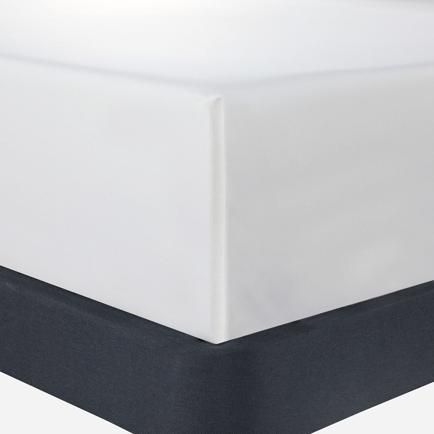 S&aacute;banas 2 Plazas 144 Hilos Lisa Blanco