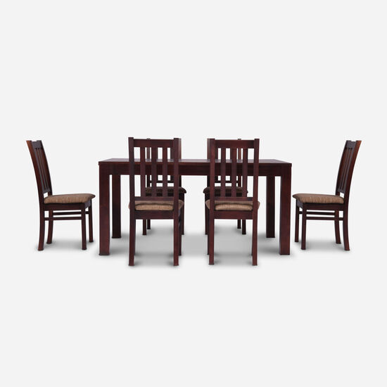 Comedor 6 Sillas Ñuble Chocolate