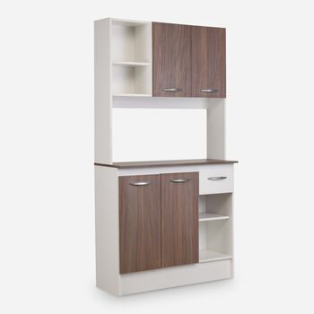 Mueble de Cocina 4 Puertas 1 Cajón Sofía 90x180x39 Cm