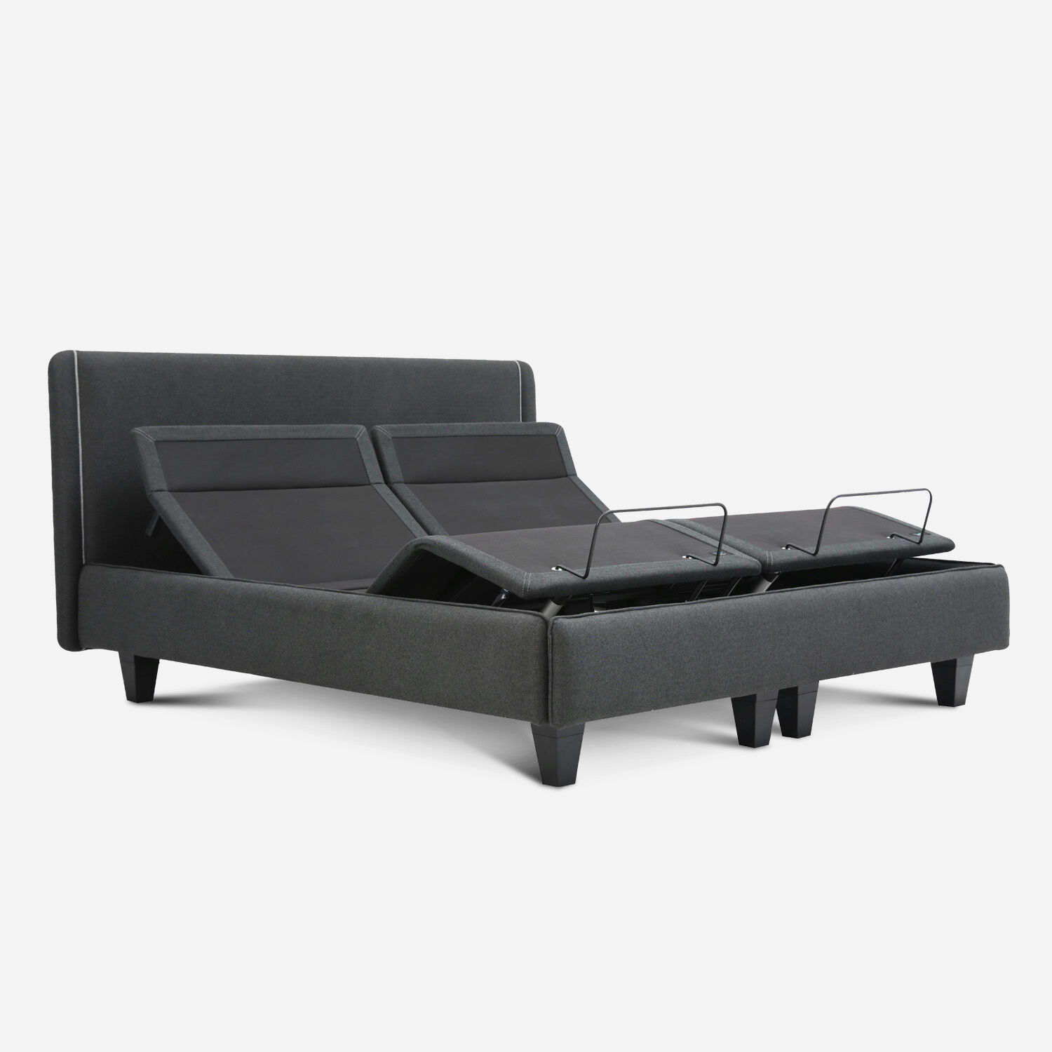 Cama TEMPUR&reg; Ajustable King Ergo Smart + Respaldo 180x200 Cm