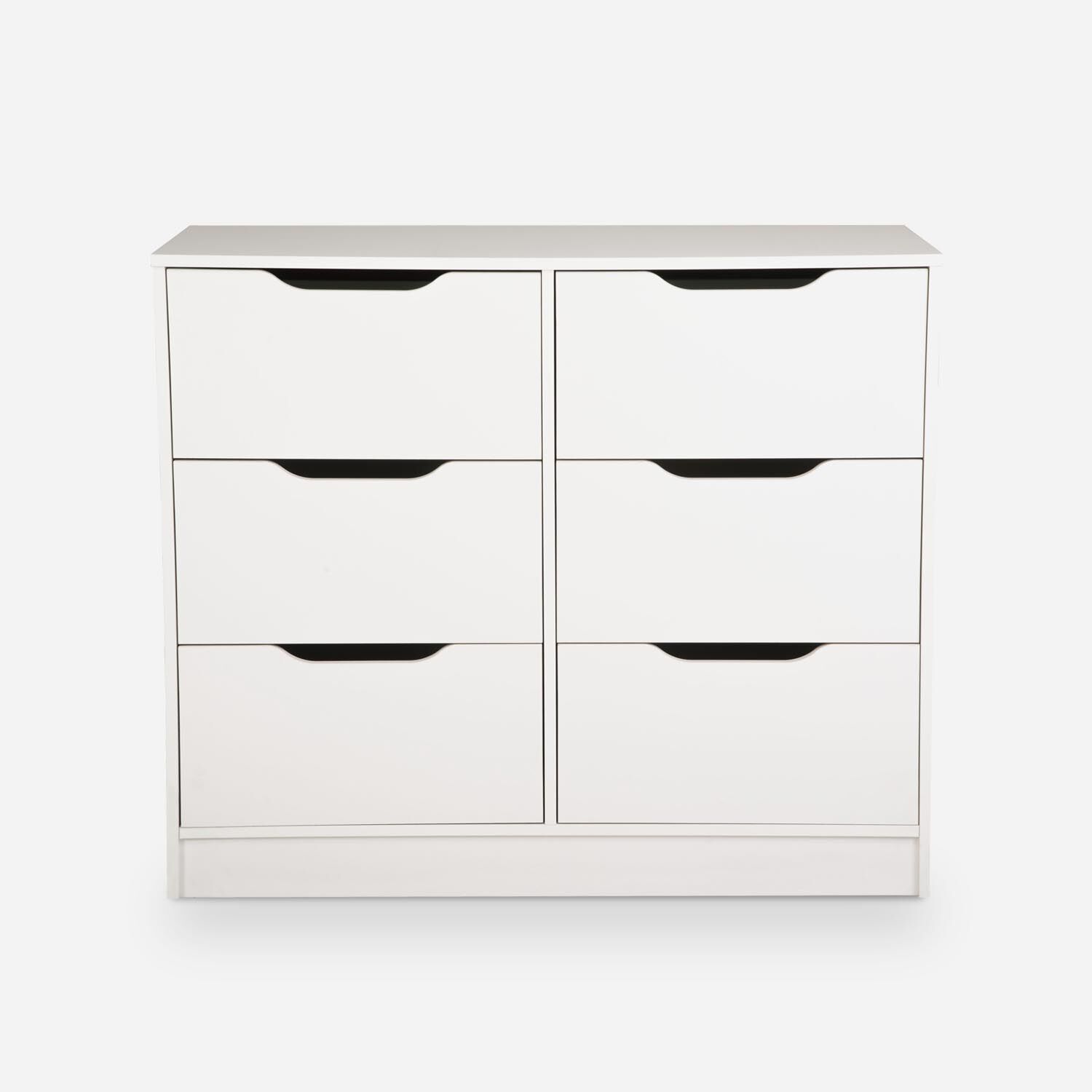 C&oacute;moda 6 Cajones Blanca