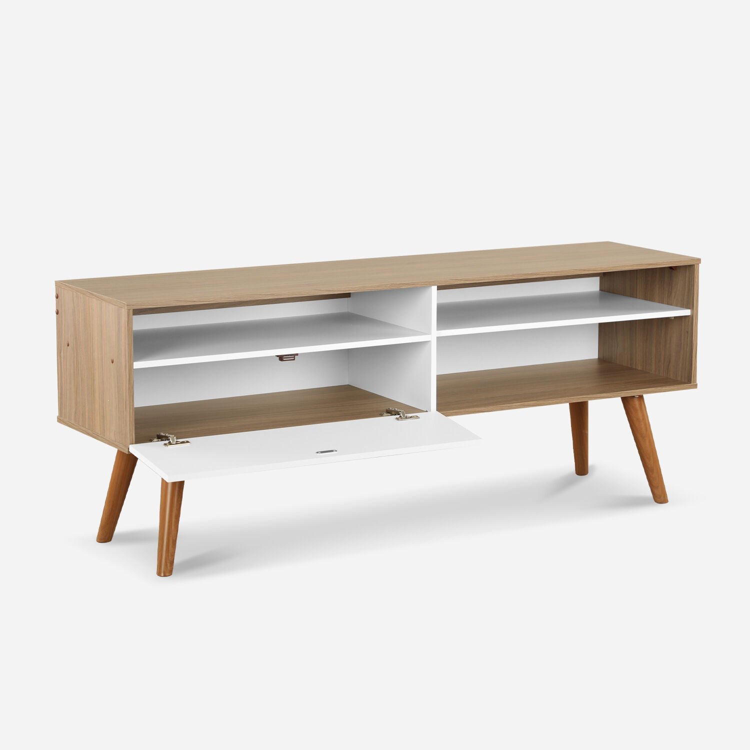Rack Standford 1 Puerta 2 Repisas Bicolor
