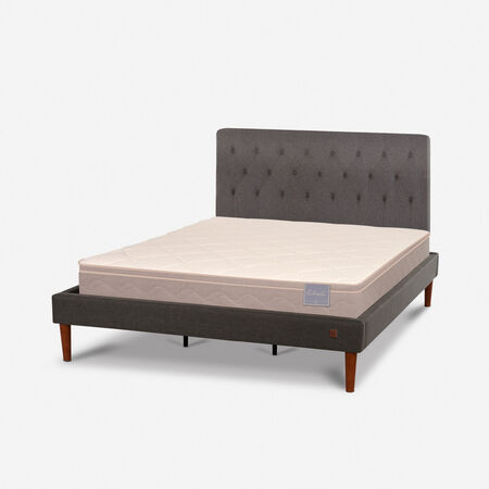 Cama Europea Curve King Rilassati + Respaldo Kavery