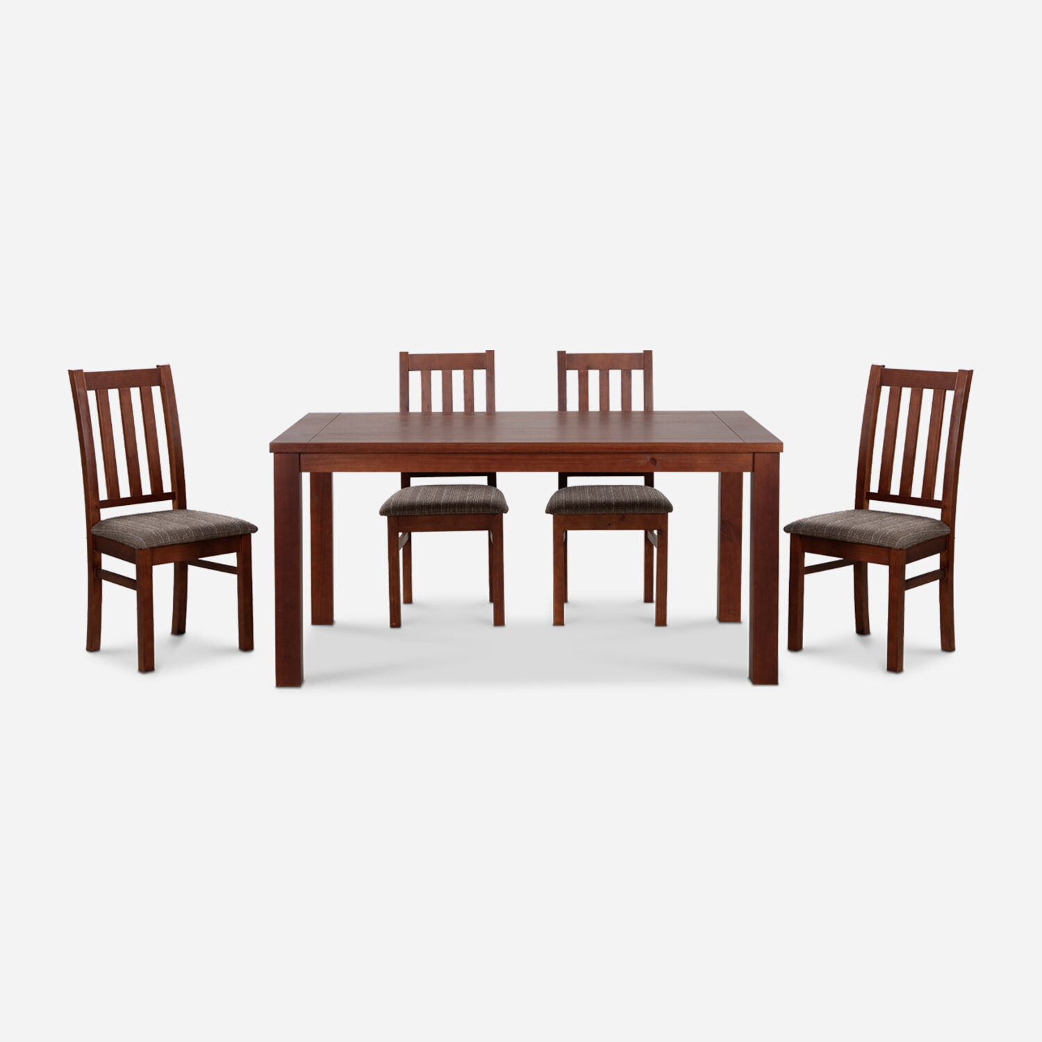 Comedor 6 Sillas &Ntilde;uble Mir&oacute; Chocolate