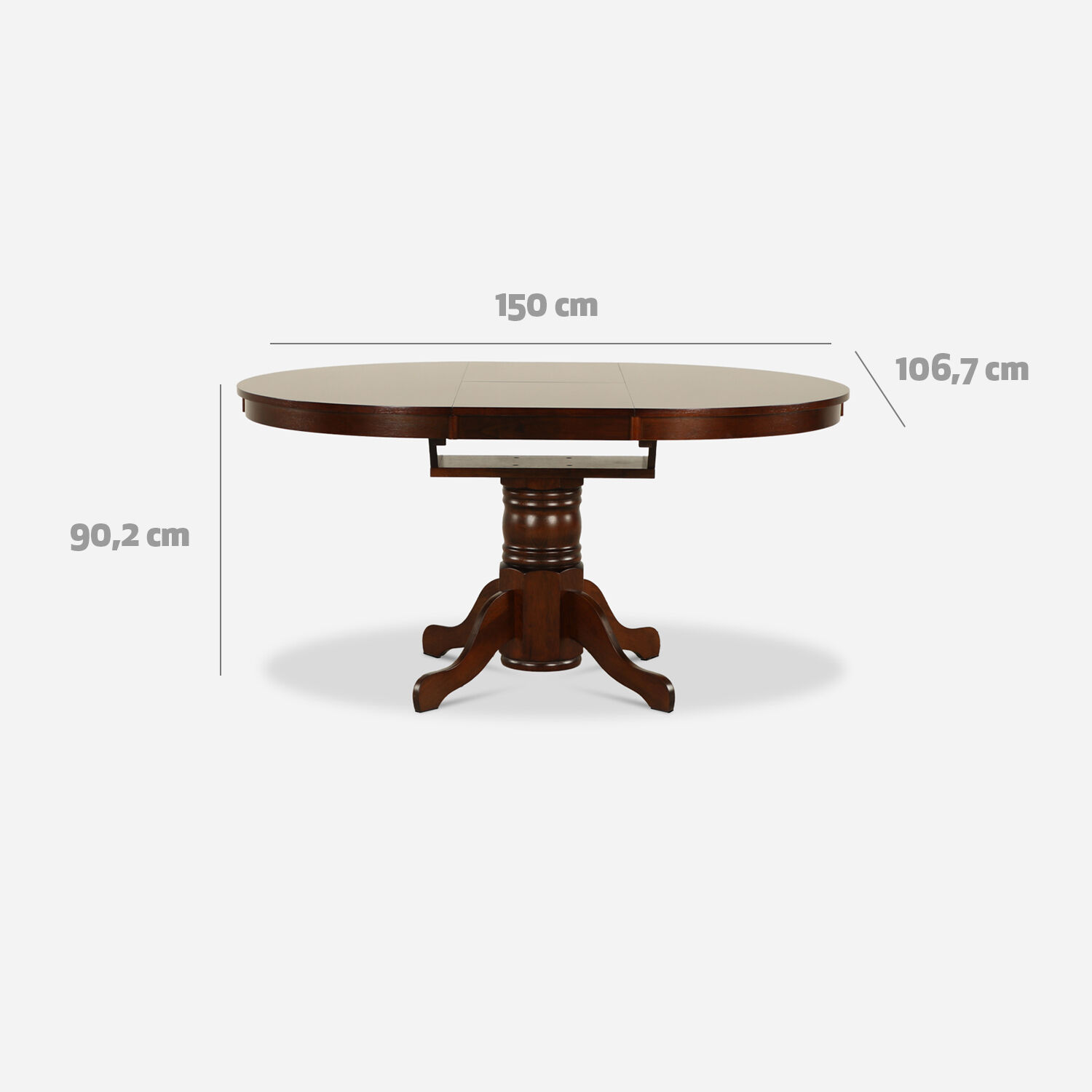 Comedor 6 Sillas New Calabria Chocolate