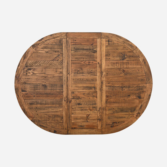 Mesa de Comedor Provenza Con Extensión Blanca