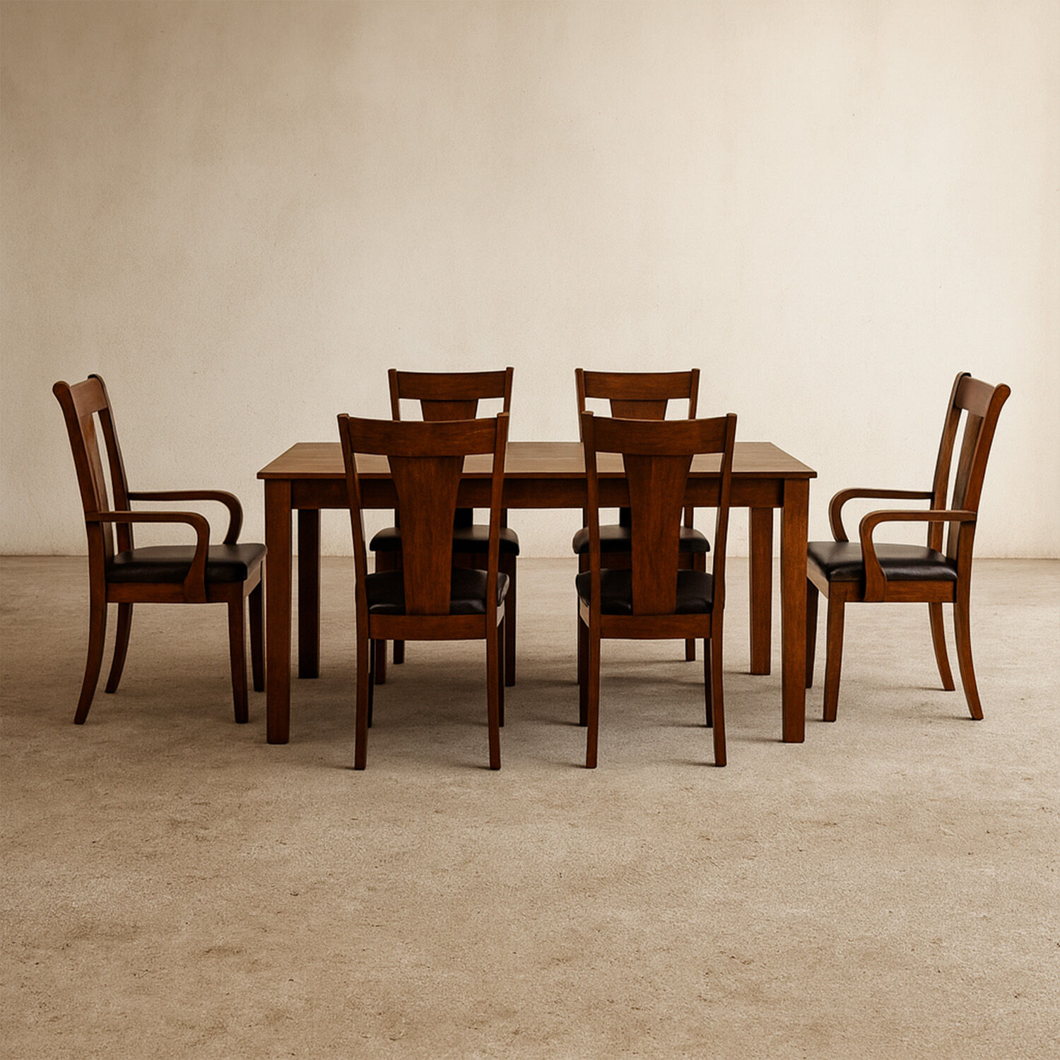 Comedor 4 Sillas 2 Sitiales Thomas