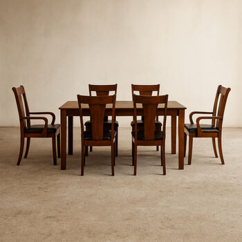 Comedor 4 Sillas 2 Sitiales Thomas