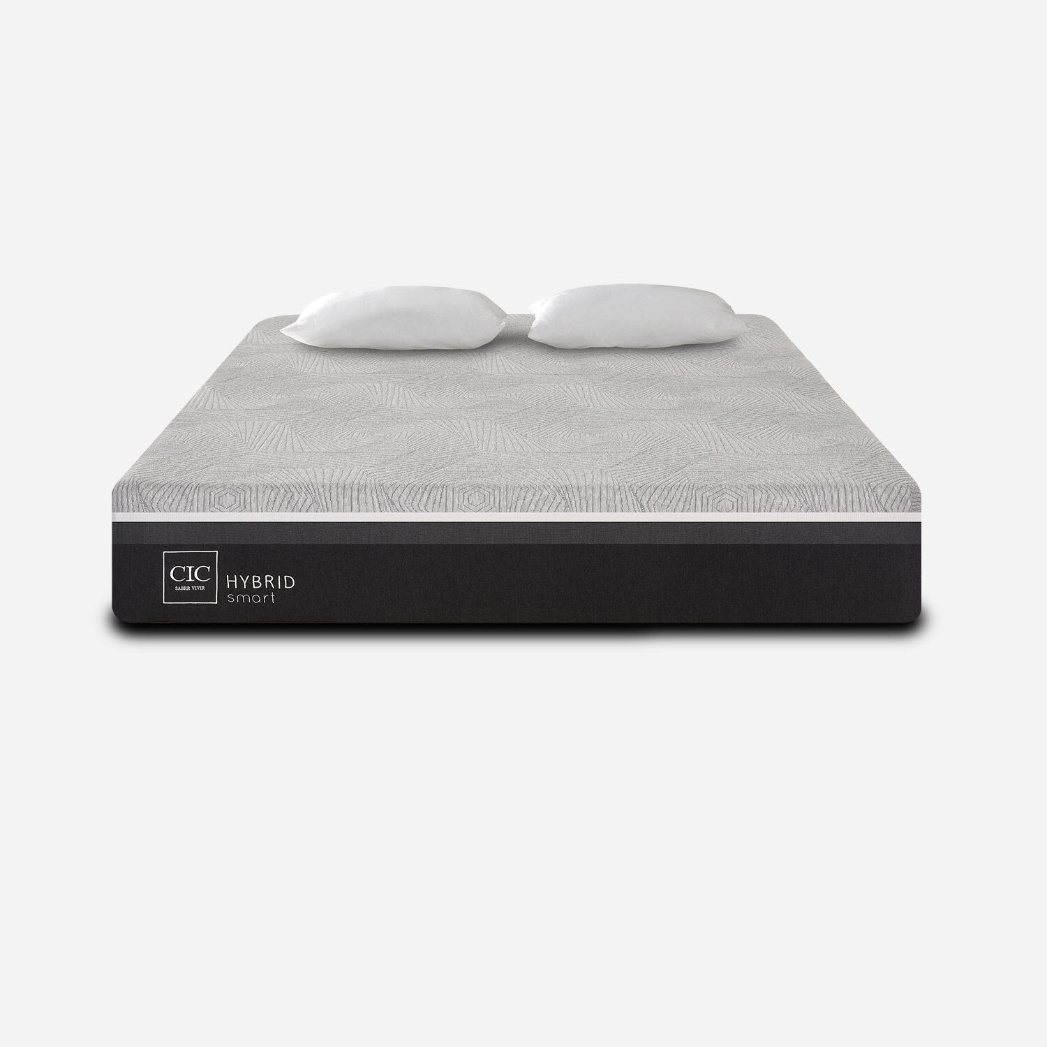 Colch&oacute;n 2 Plazas Hybrid 150x200 + Almohadas Viscoel&aacute;sticas