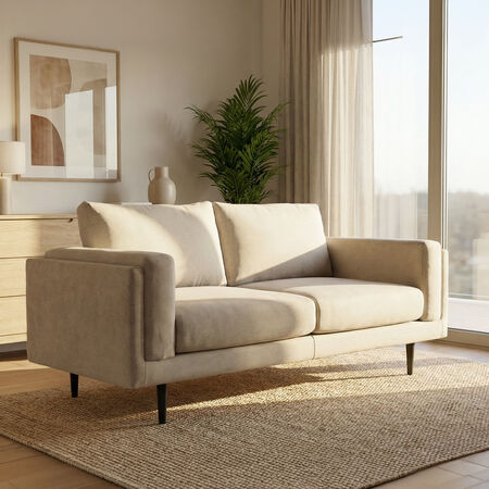 Sof&aacute; 2 Cuerpos Beige Maria