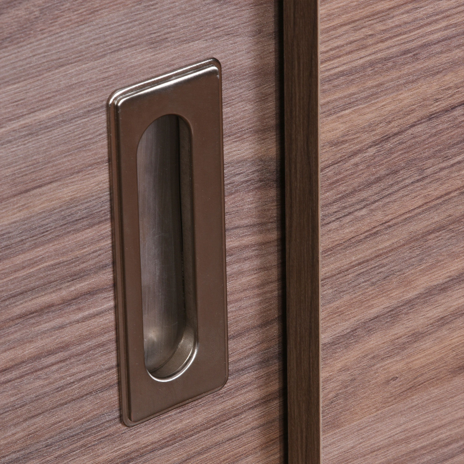 Clóset 2 Puertas Corredera Caburgua Walnut
