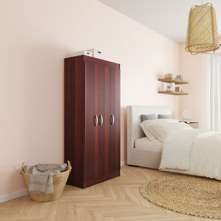 Cl&oacute;set 3 Puertas Pasco Chocolate