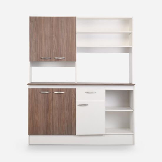 Mueble de Cocina 5 Puertas 1 Cajón Paula 150x180x45 Cm