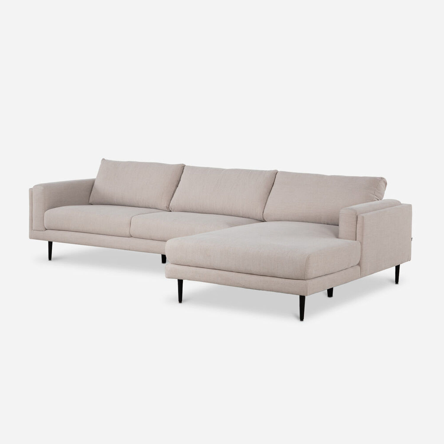 Sof&aacute; Seccional Derecho Beige Mar&iacute;a Repreve