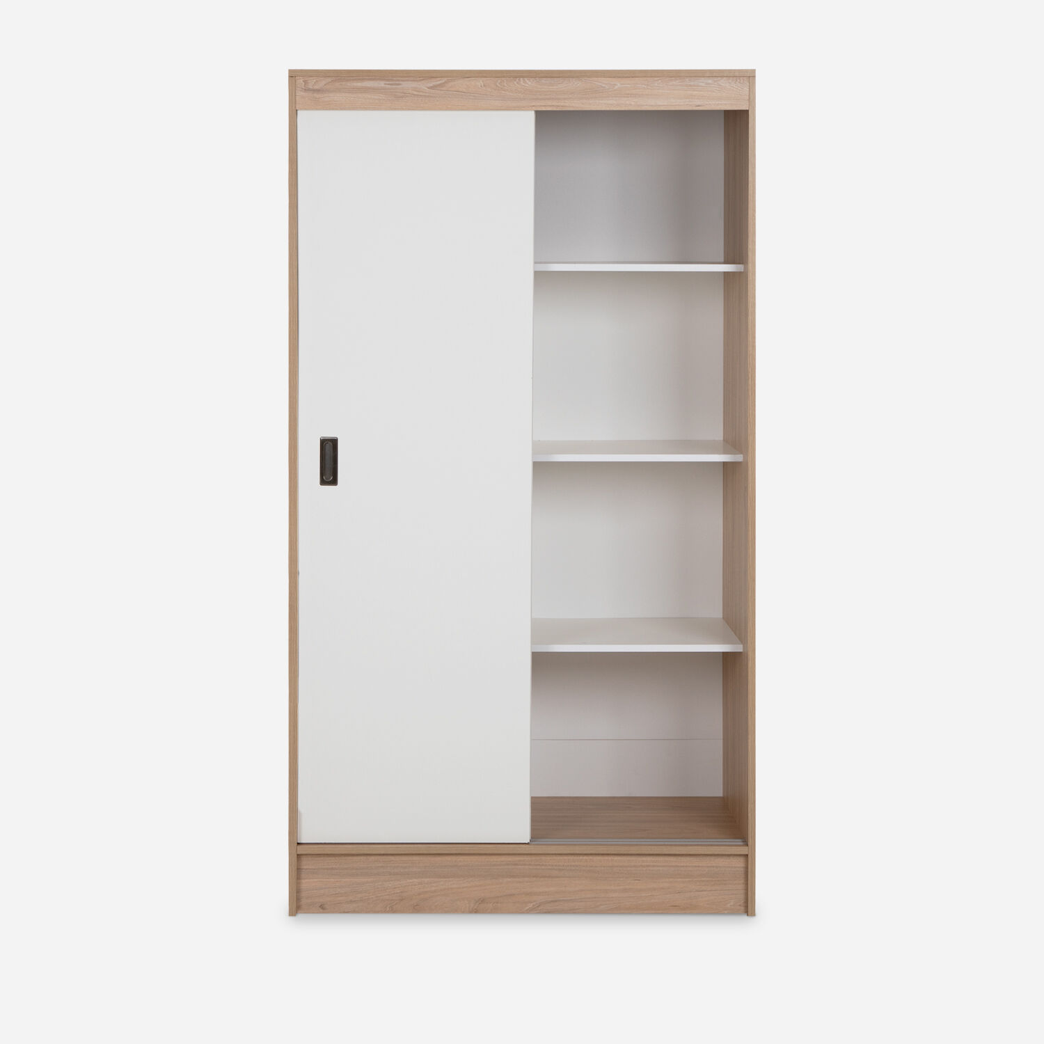 Clóset Caburgua 2 Puertas Corredera Olmo Alpino Blanco