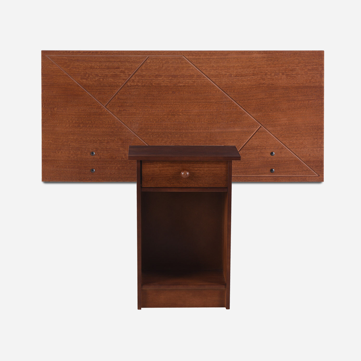 Respaldo Single + Velador Villarrica