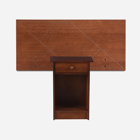 Respaldo Single + Velador Villarrica