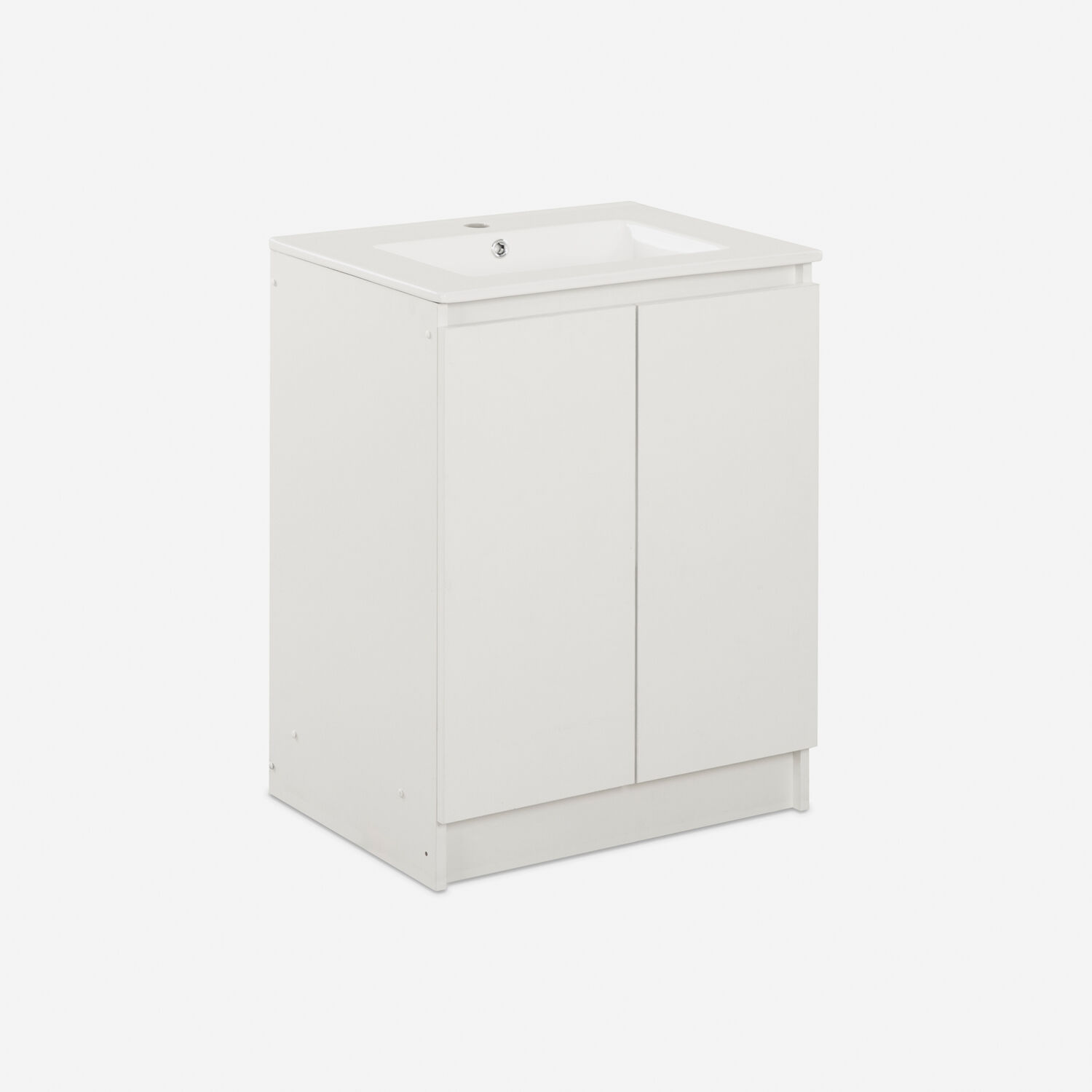 Vanitorio 2 Puertas Lisboa Blanco 60 Cm.