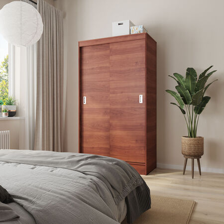 Cl&oacute;set 2 Puertas Corredera Caburgua Cerezo