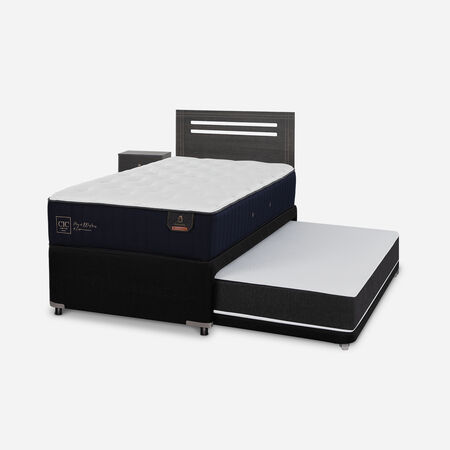 Cama Nido Diván Premium Set Múnich Gris
