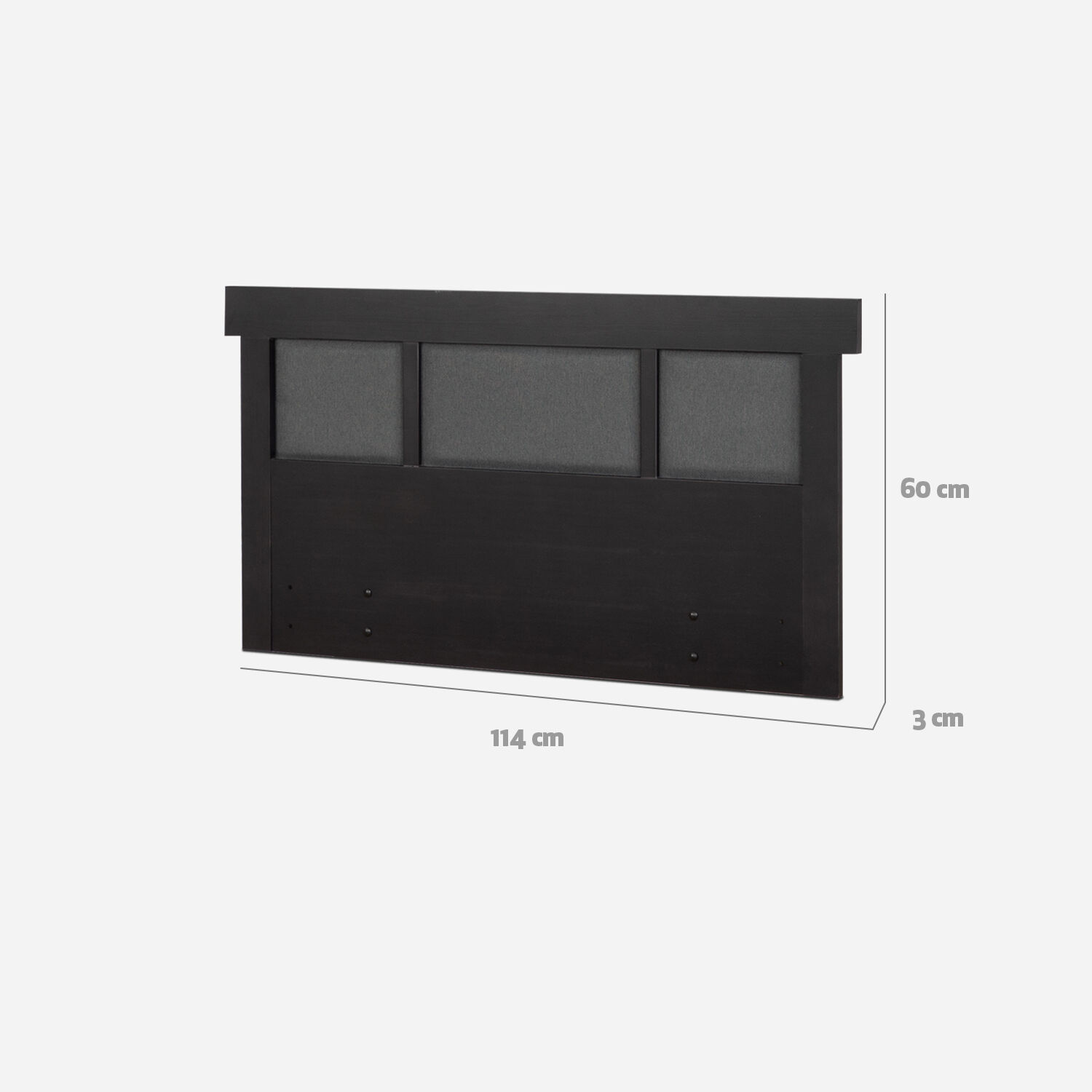 Respaldo Single Dubl&iacute;n Negro