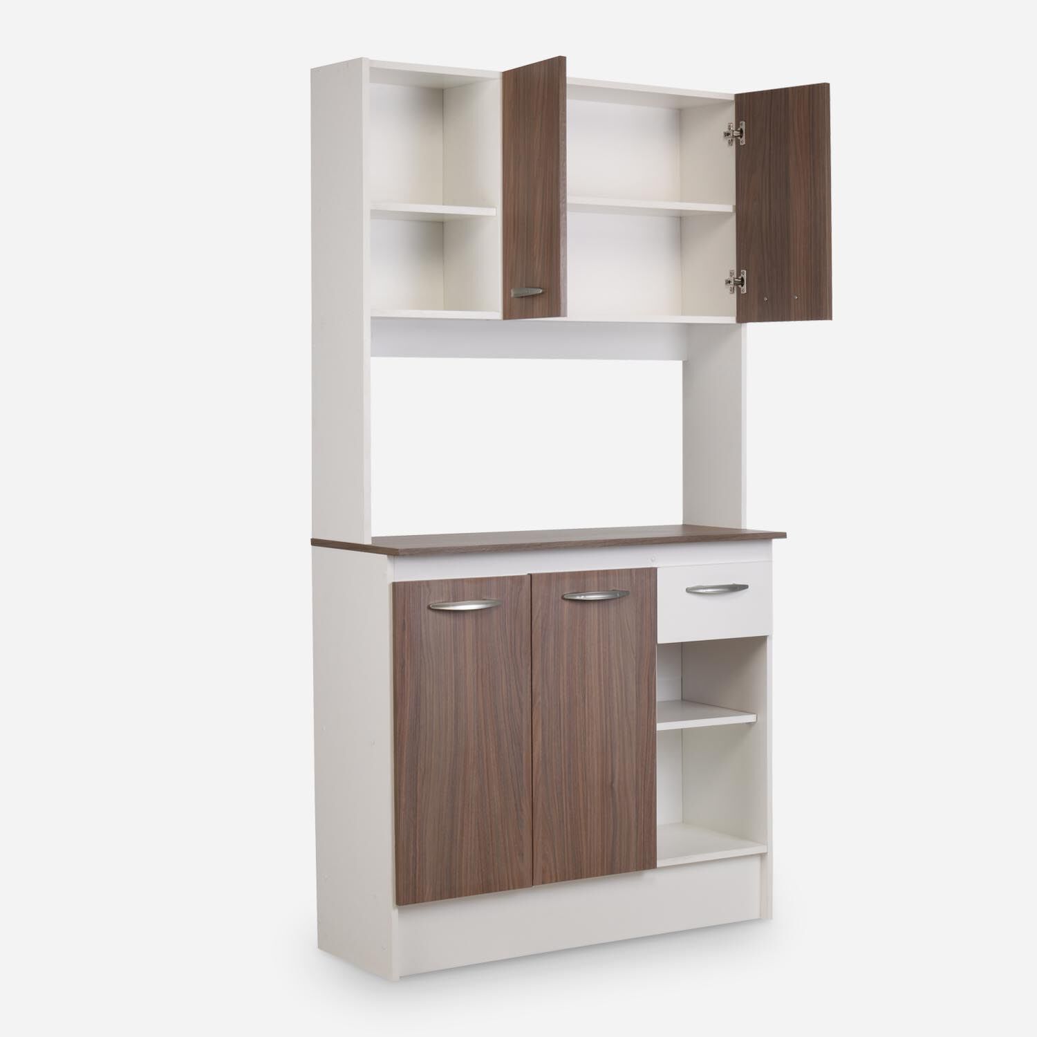 Mueble de Cocina 4 Puertas 1 Cajón Sofía 90x180x39 Cm