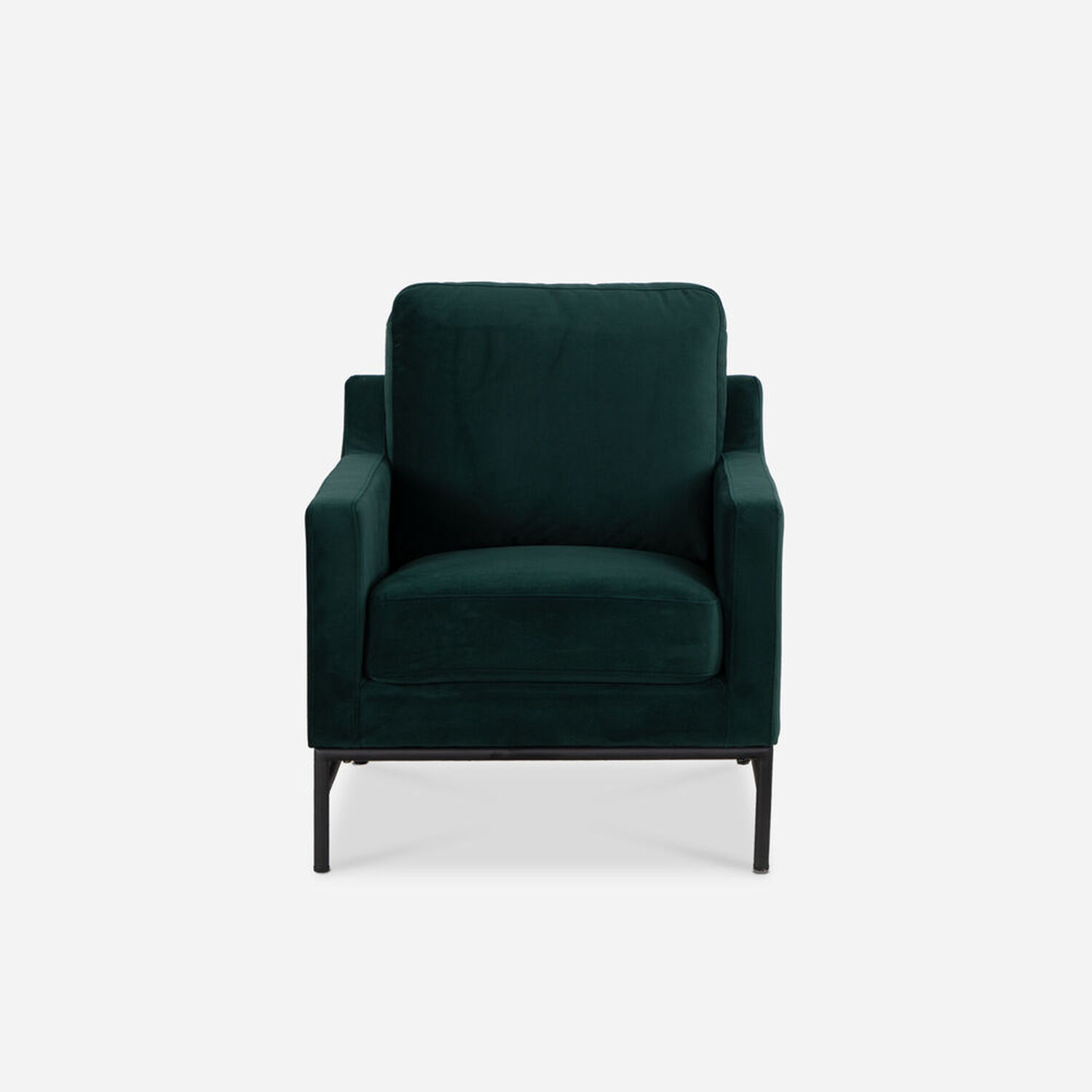 Poltrona Cilla Verde Oscuro