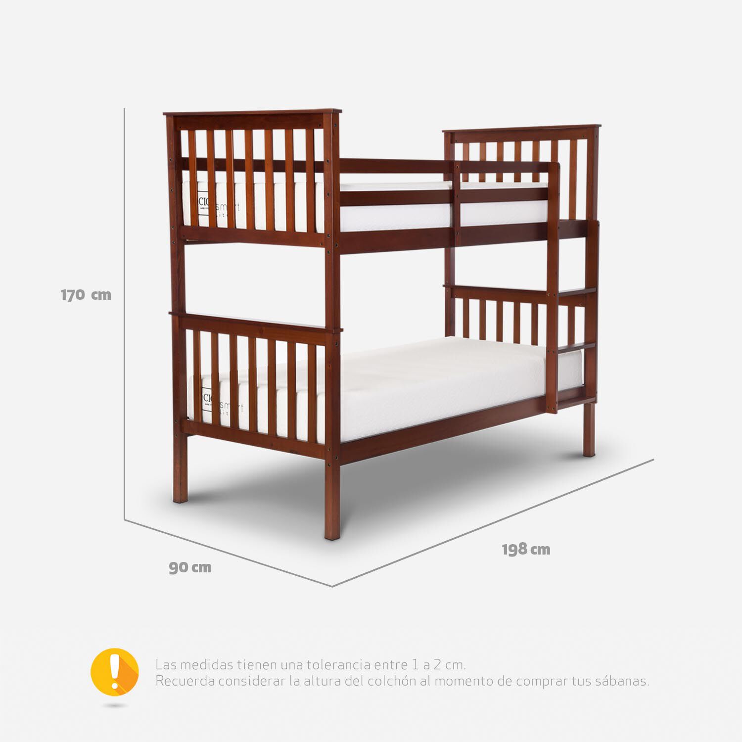 Camarote Isidora 1 Plaza Smart Lite 