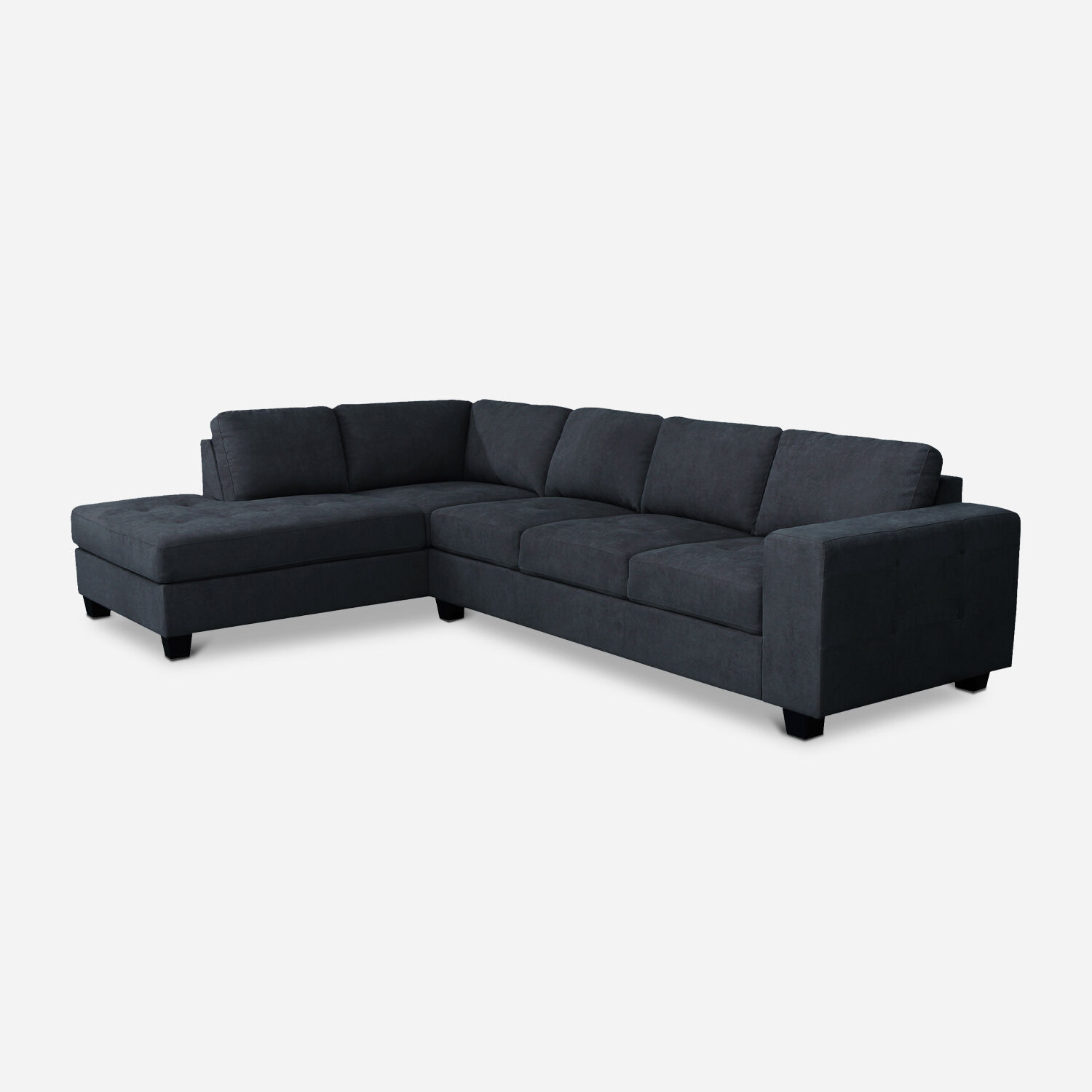 Sof&aacute; Seccional Izquierdo Gris T&aacute;mesis