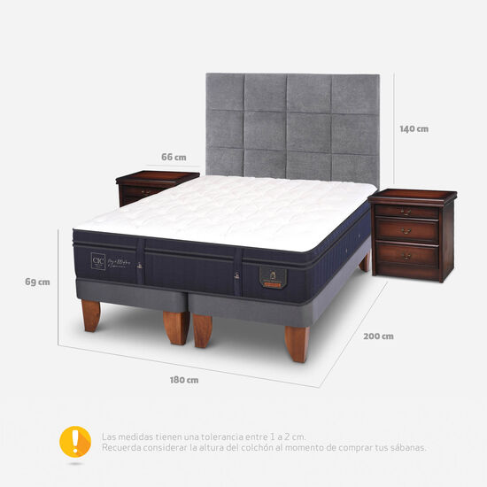 Cama Europea King Super Premium + Set Támesis