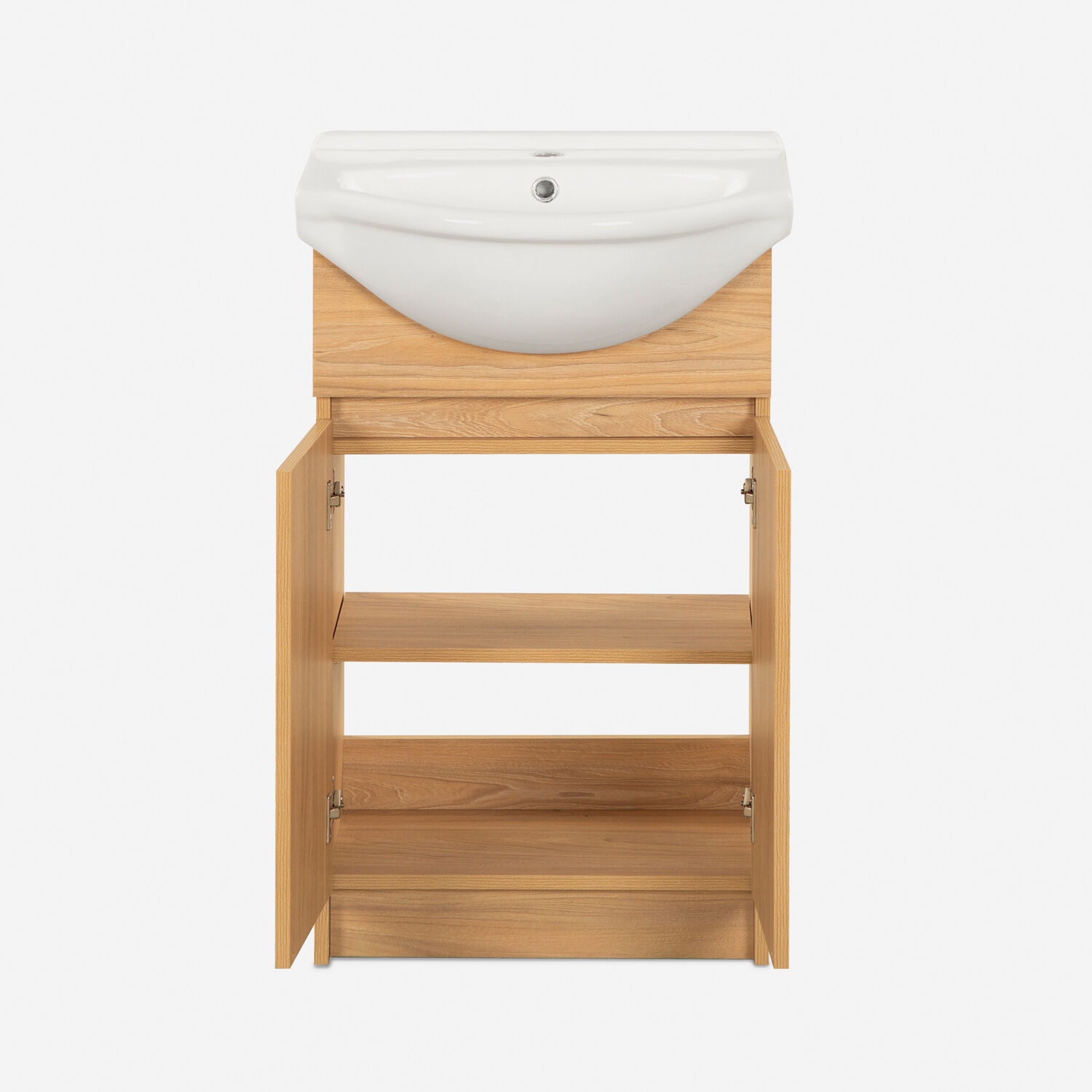 Vanitorio 2 Puertas 1 Repisa Cannes Olmo 50 Cm.