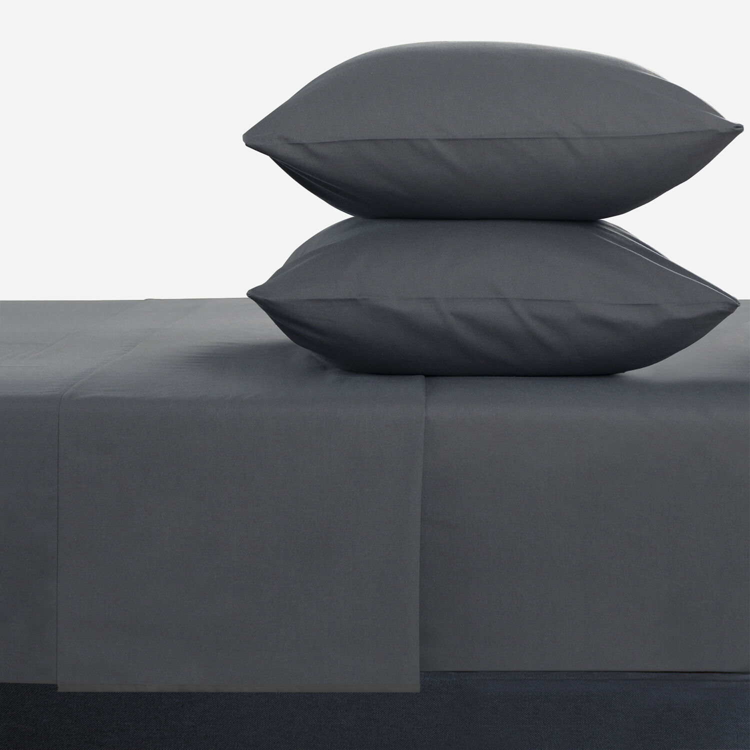 Sábanas Super King 220 Hilos Lisa Gris