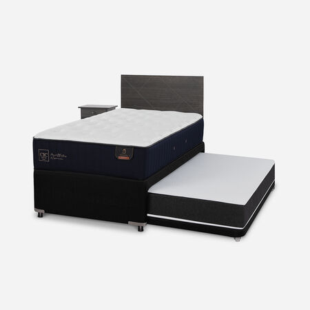 Cama Nido Diván Premium Set Villarrica Gris