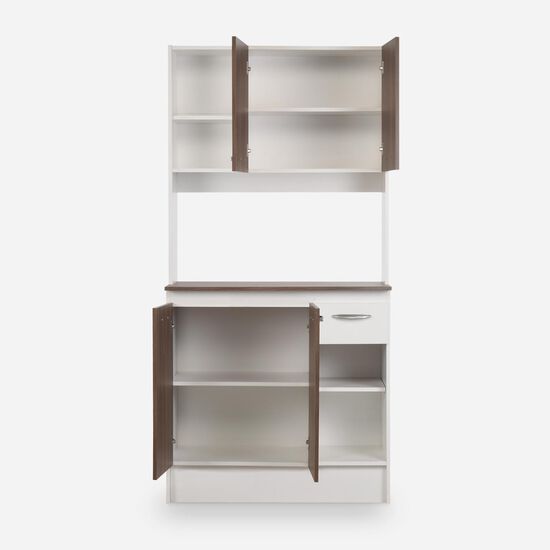 Mueble de Cocina 4 Puertas 1 Cajón Sofía 90x180x39 Cm