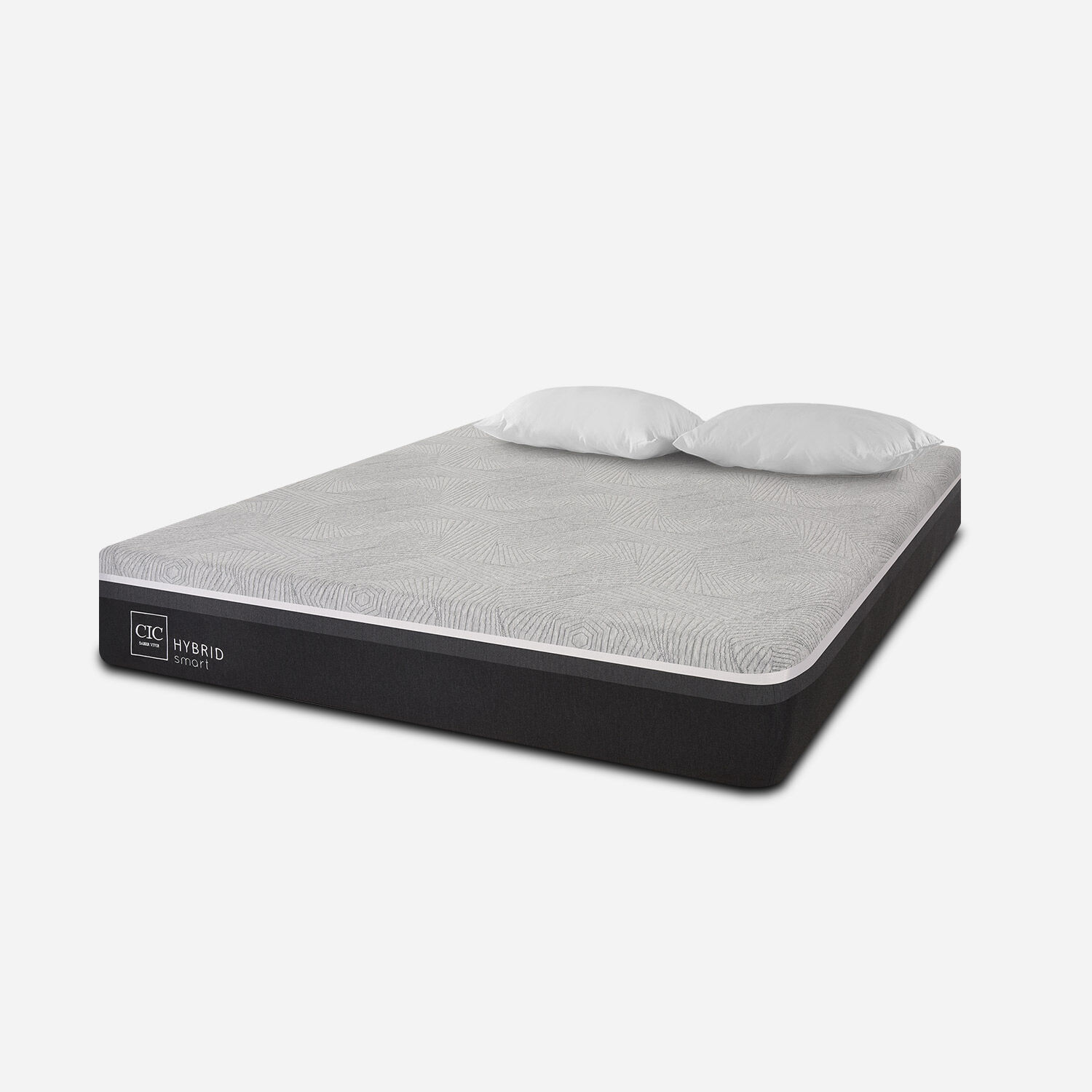 Colchón 2 Plazas Hybrid 150x200 + Almohadas Viscoelásticas
