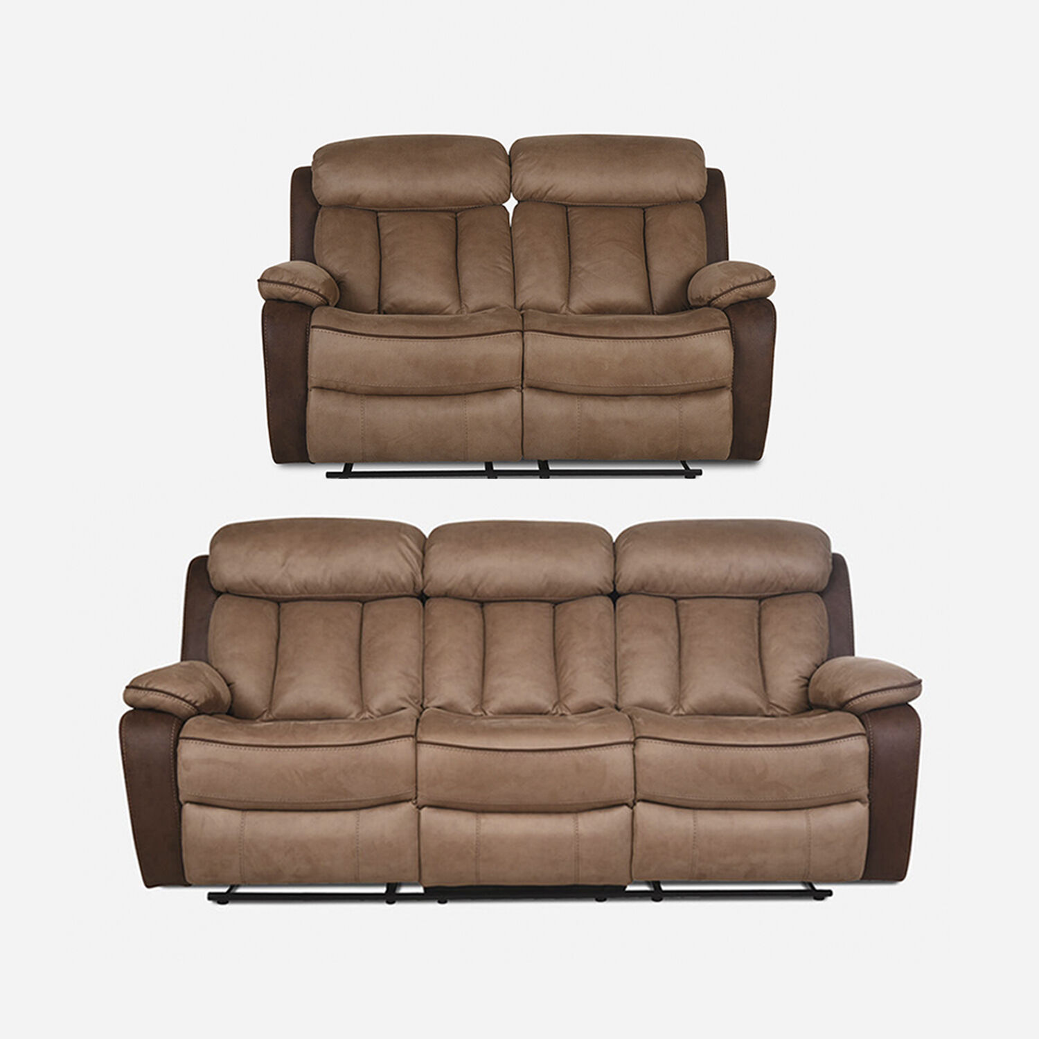 Juego reclinables Moka 3 y 2 cuerpo