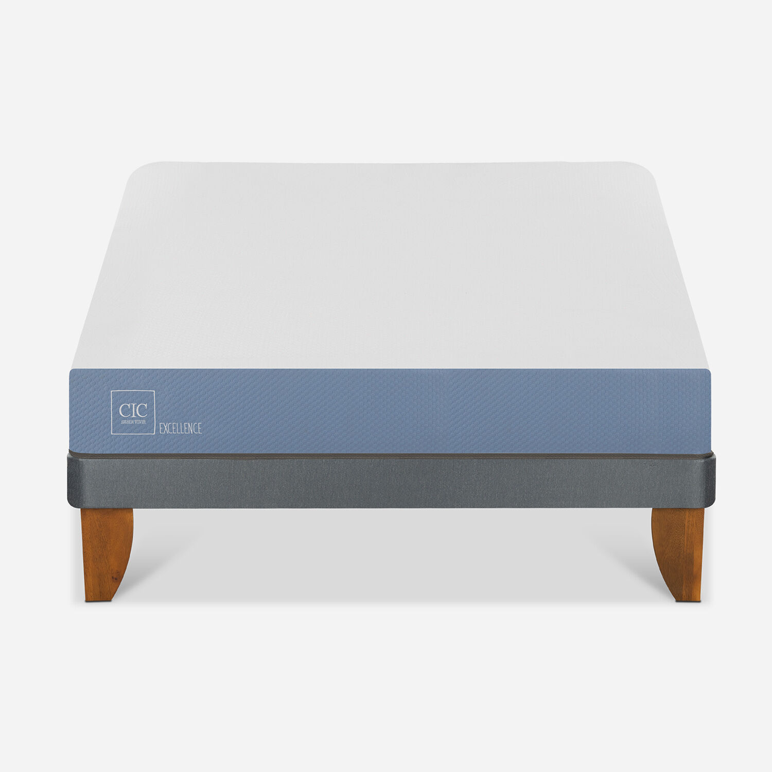 Cama Europea 2 Plazas Excellence Base Normal