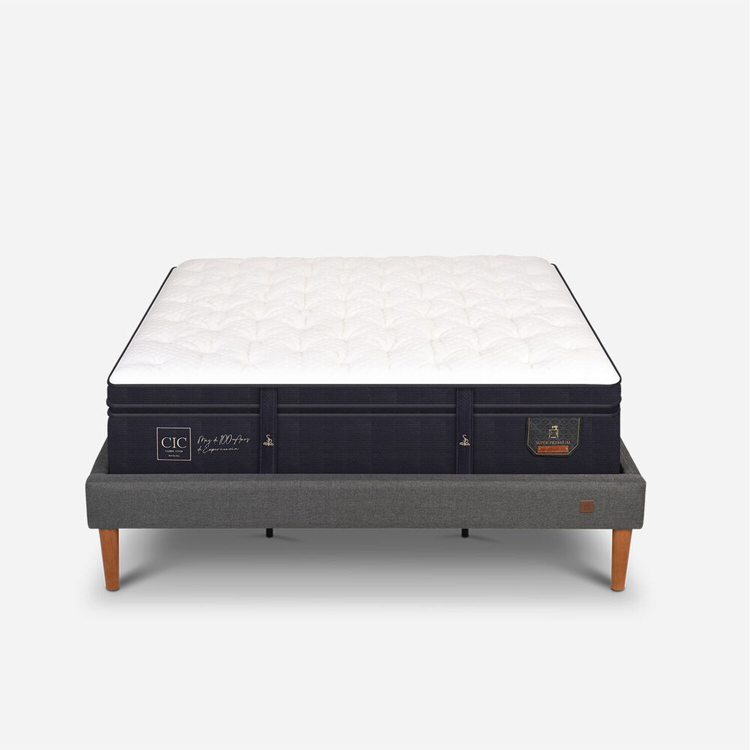 Cama Europea Curve King Super Premium