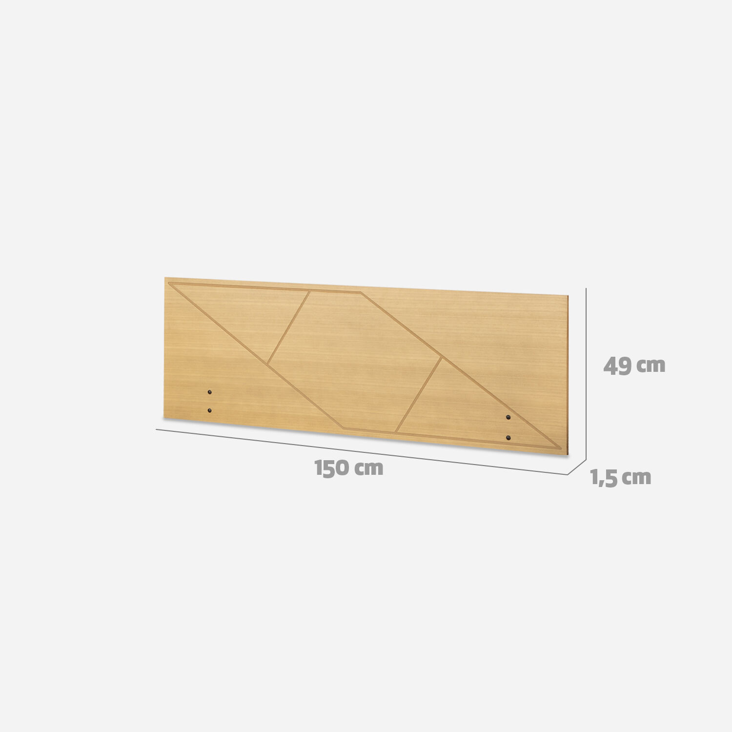 Respaldo 2 Plazas Villarrica Mostaza