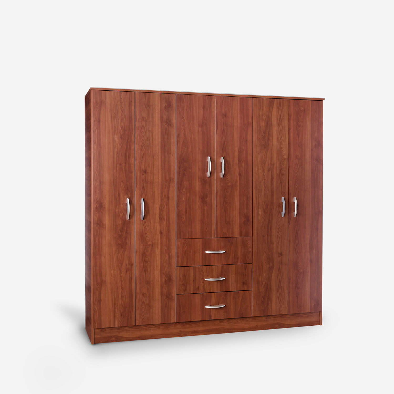 Cl&oacute;set 6 Puertas 3 Cajones Maipo Cerezo