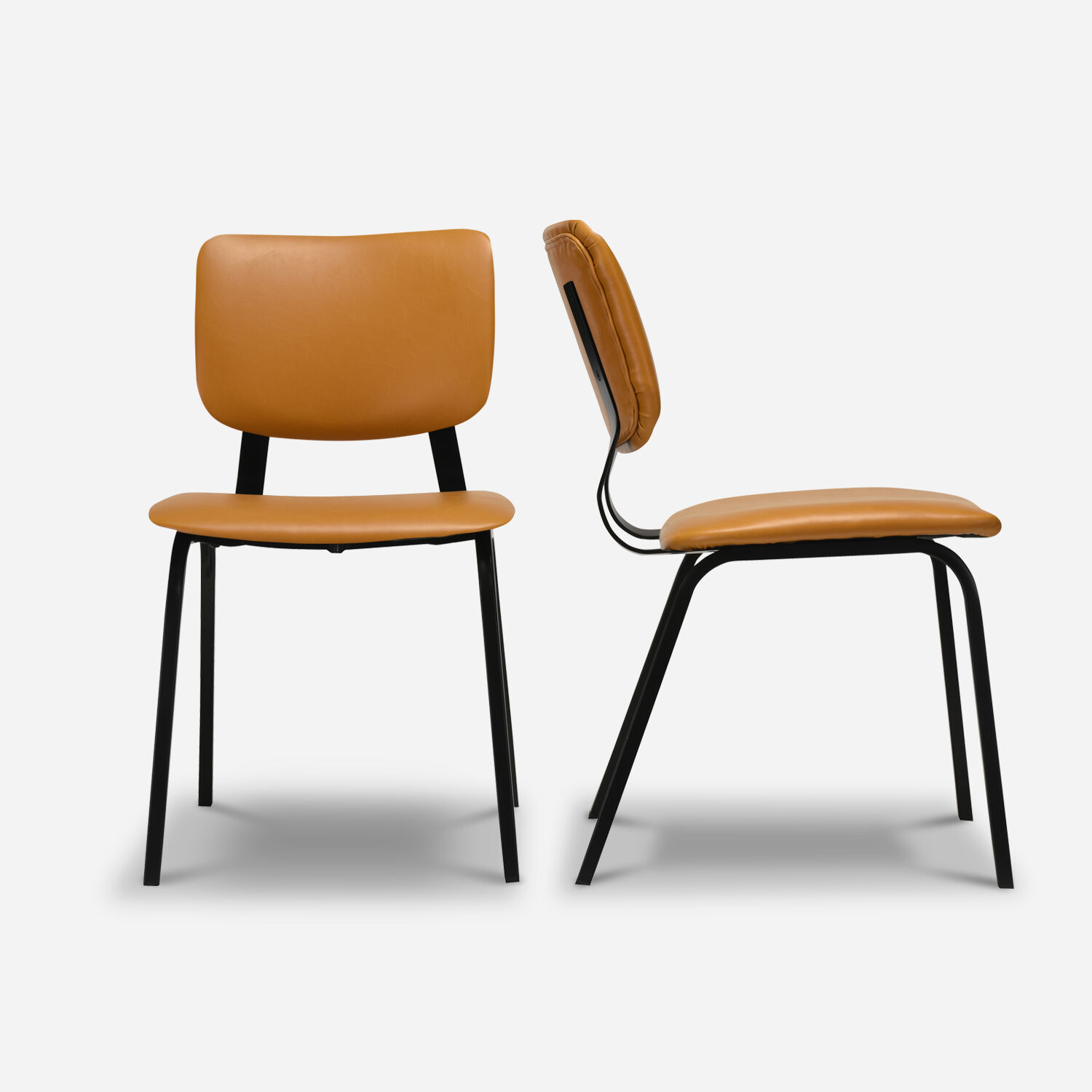 Par de Sillas Vintage Camel