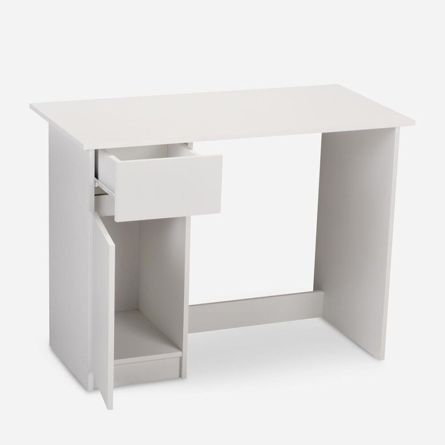 Escritorio 1 Puerta 1 Caj&oacute;n New Blanco