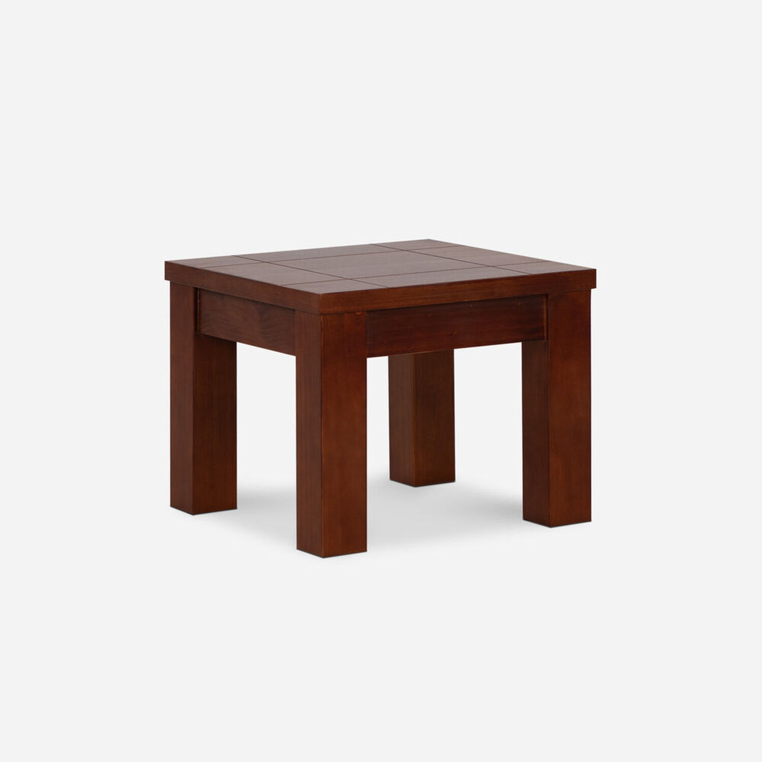 Mesa Lateral &Ntilde;uble Caramelo