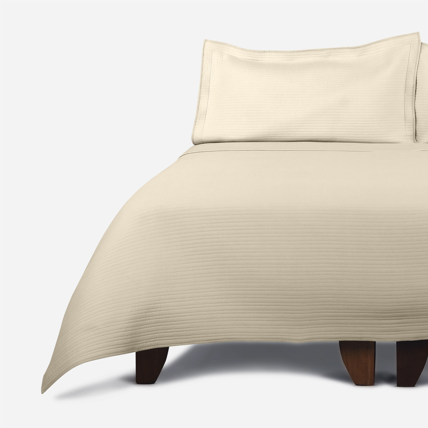 Quilt King Algodón Taupe