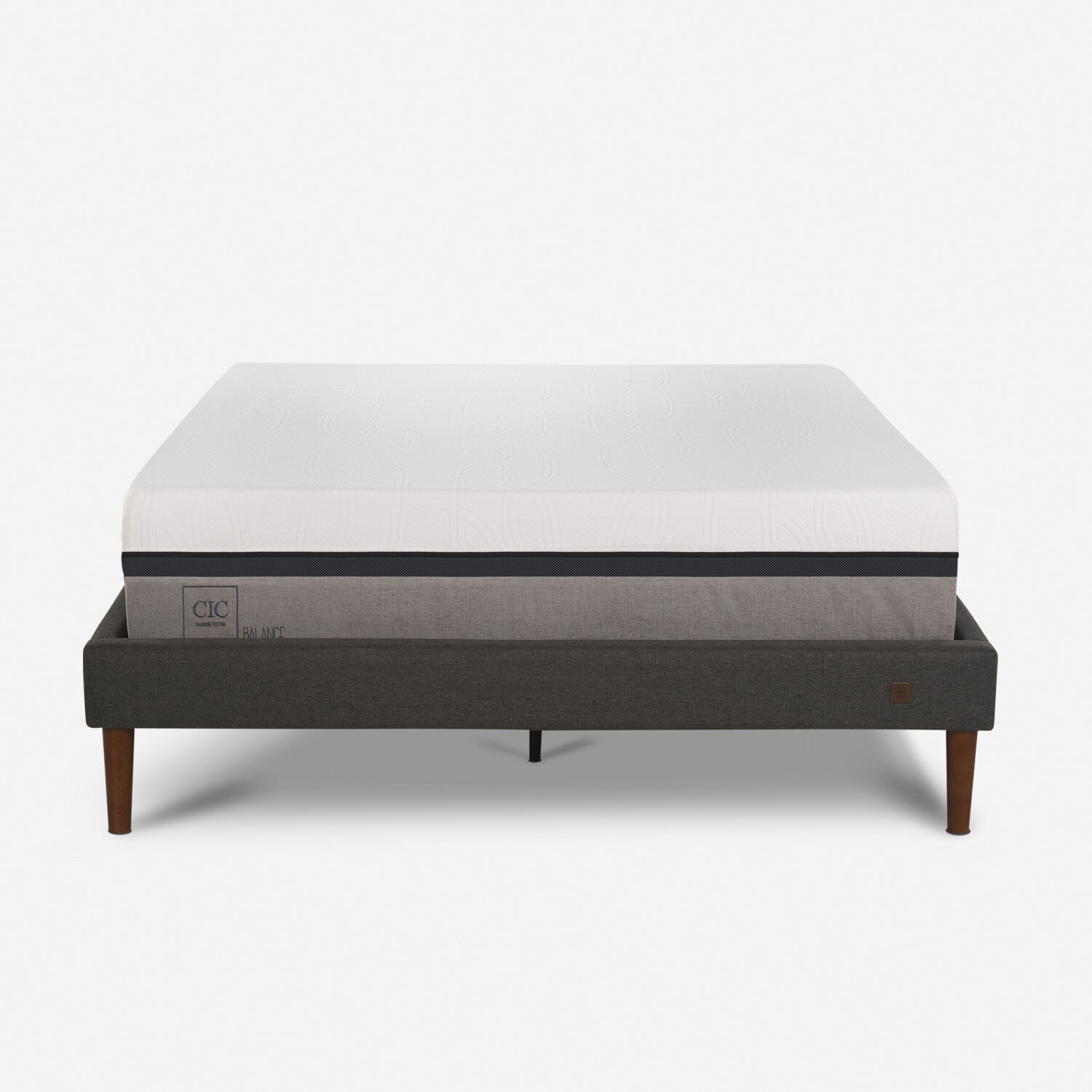Cama Europea Curve 2 Plazas Balance 