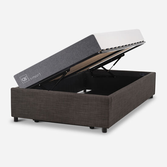 Cama Space Box 1.5 Plazas Smart