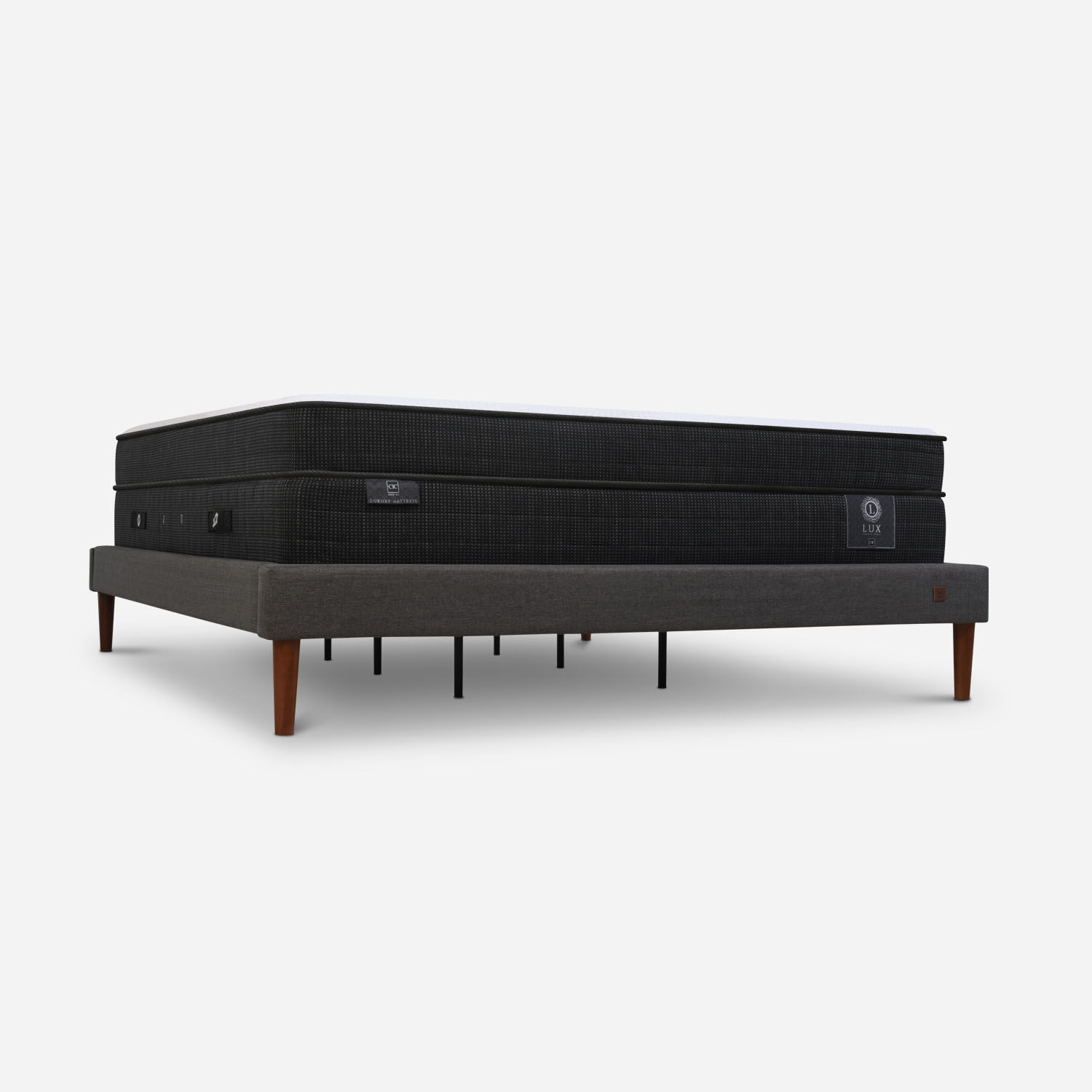 Cama Europea Curve King Lux