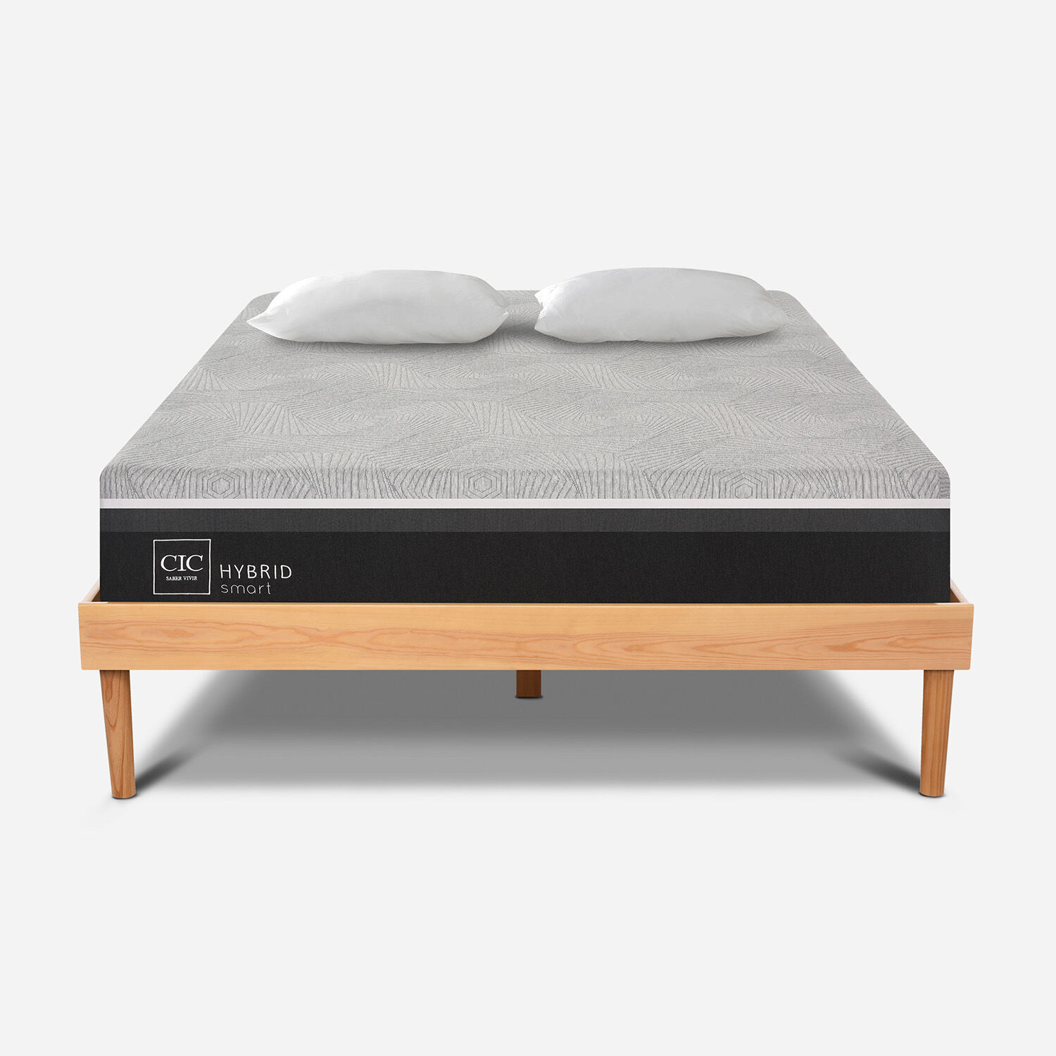 Cama 2 Plazas Hybrid + Almohada