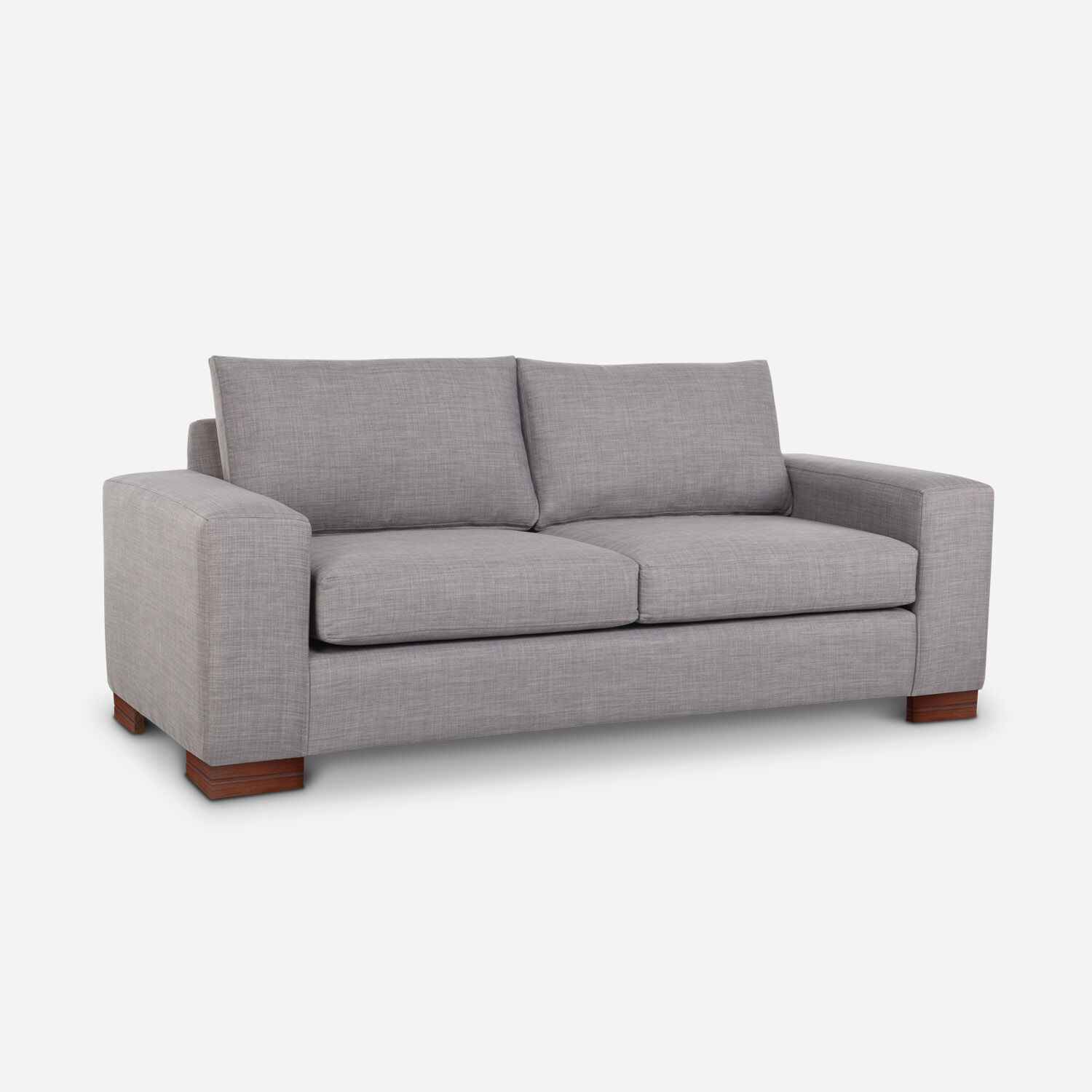 Sof&aacute; 3 Cuerpos Praga Gris Claro